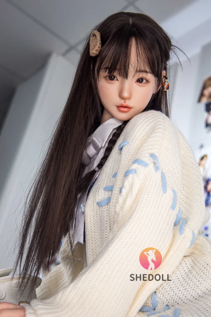 SheDoll Luna-Lune ตุ๊กตายางซิลิโคน 150 ซม. คัพ B, ผิวสัมผัสเสมือนจริง